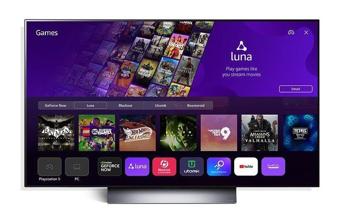 Wprowadzenie usługi Amazon Luna na telewizorach LG Smart TV - Content image