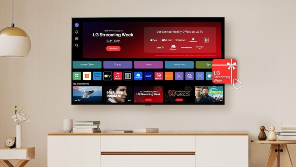 LG Streaming Week na 10 lat systemu webOS