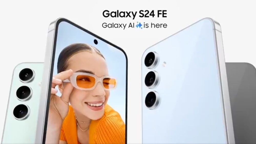 Zrzut ekranu z przecieku promującego film Galaxy S24 FE