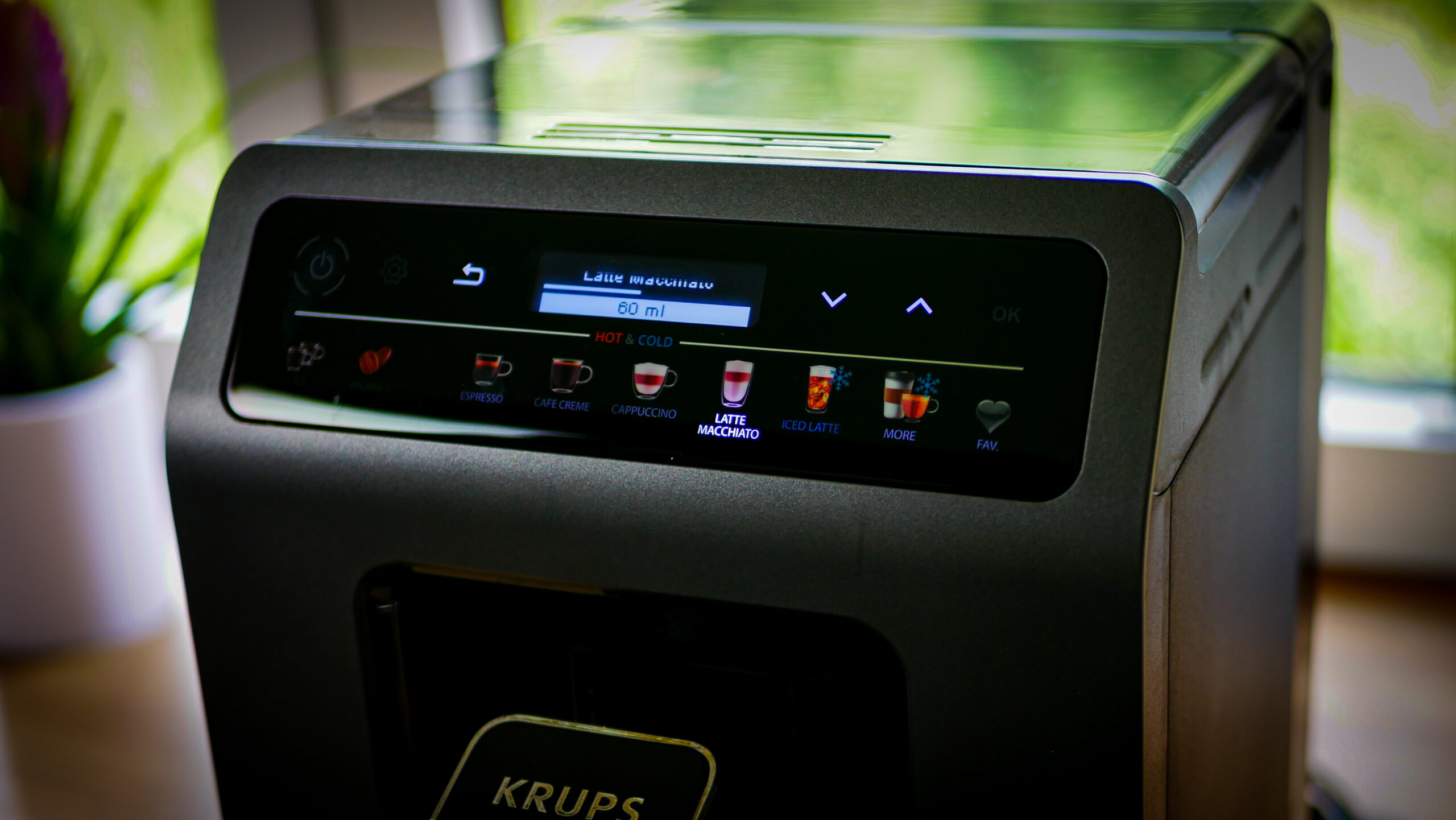 Ekspres do kawy Krups Evidence Hot & Cold EA898G