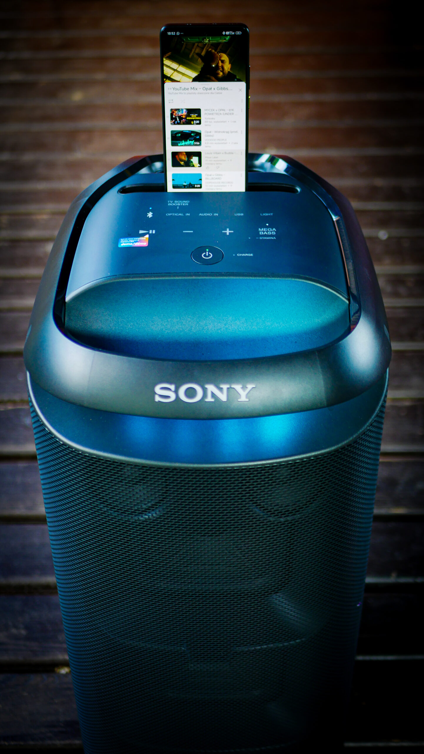 Głośnik Sony SRS-XV800 imprezowy głośnik
