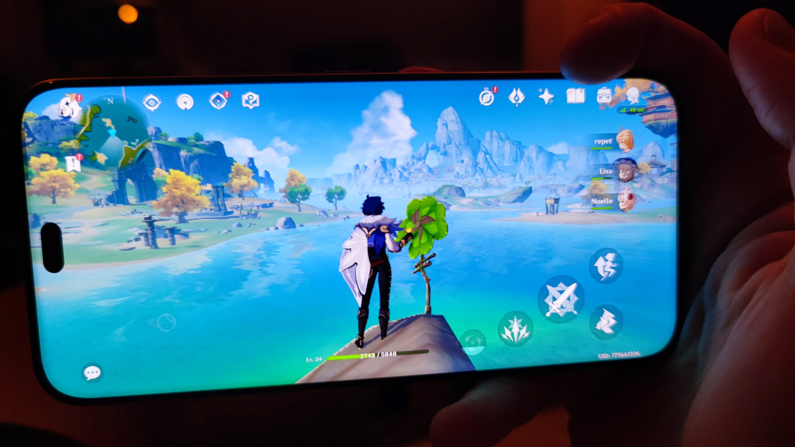 Smartfon Honor 400 PRO i genshin impact