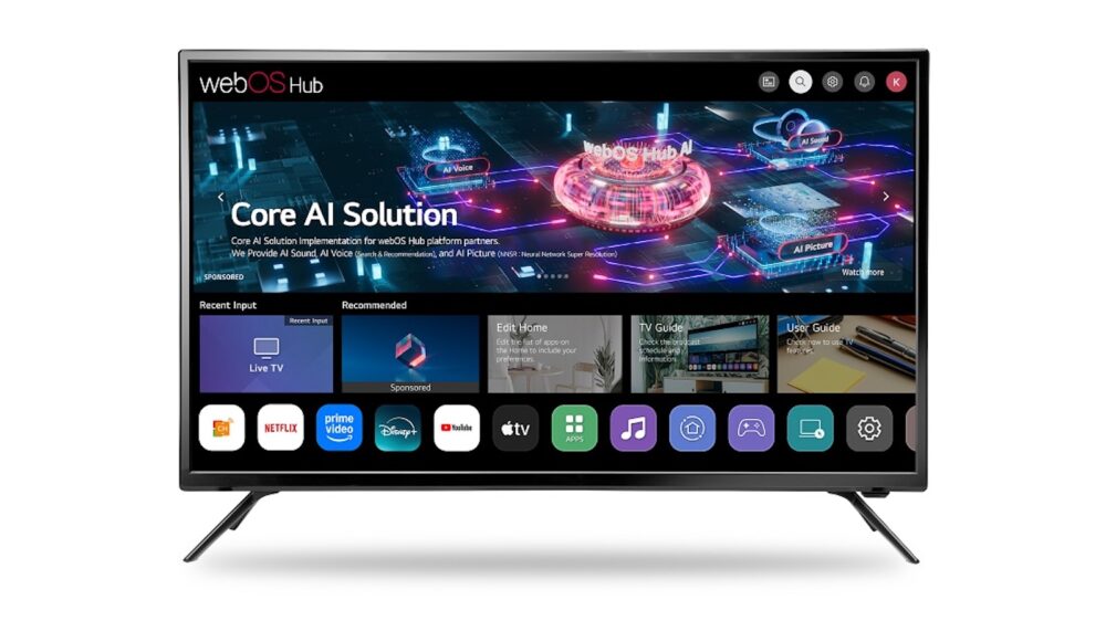 LG webOS Hub 3.0 - sztuczna inteligencja i nowe funkcje dla telewizorów innych marek