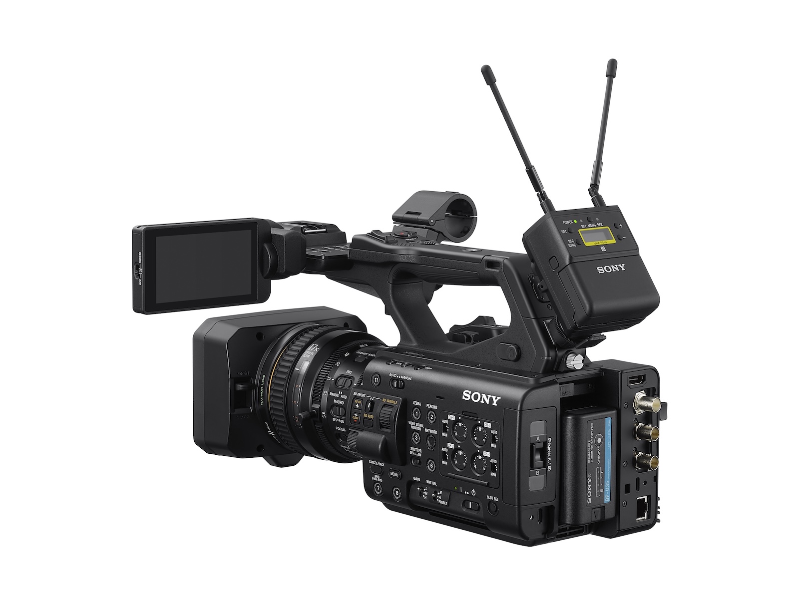 SONY PXW-Z300 - rzut izometryczny 2