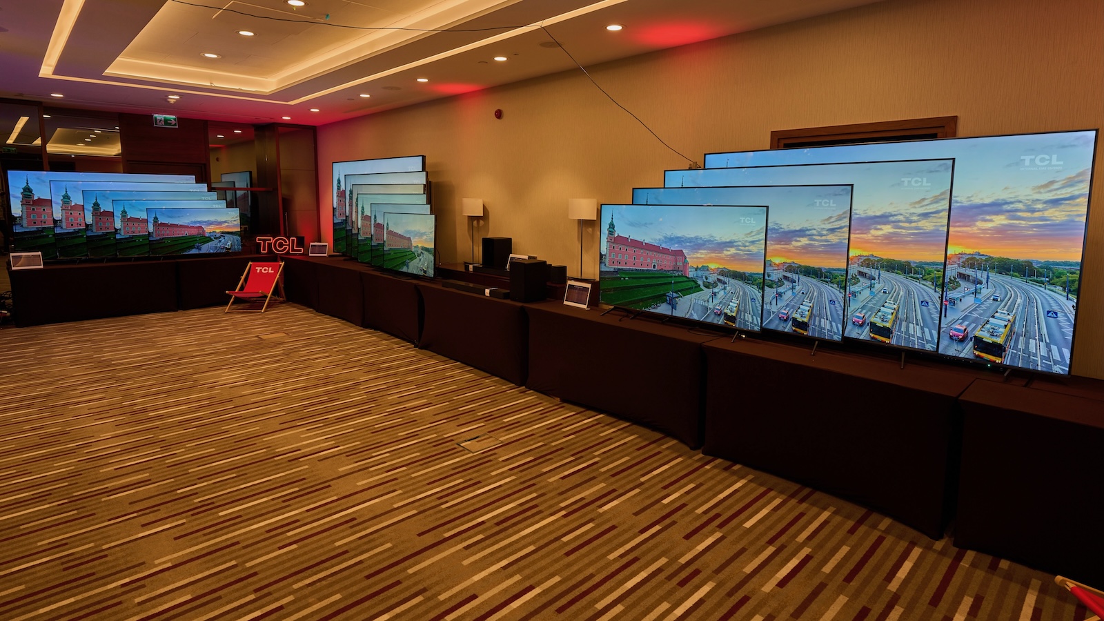 Wystawa telewizorów TCL 2025 - 1