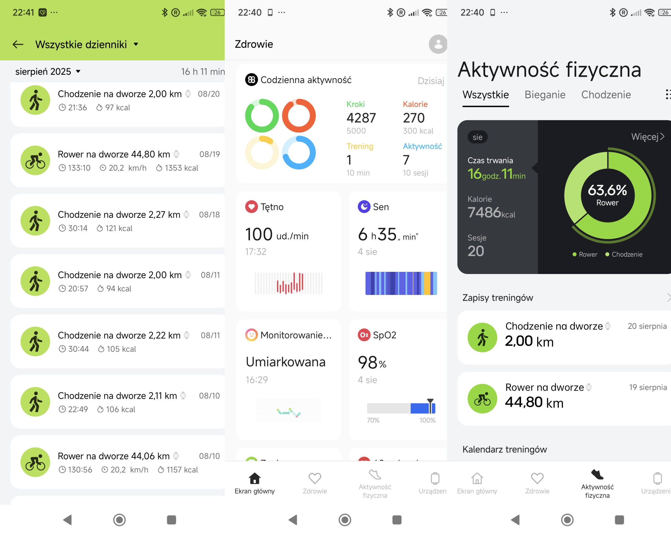 Aplikacja OHealth