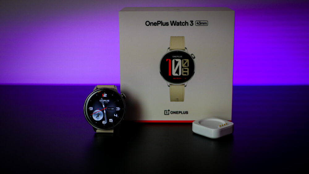 OnePlus Watch 3 prezentujący raport snu na ekranie