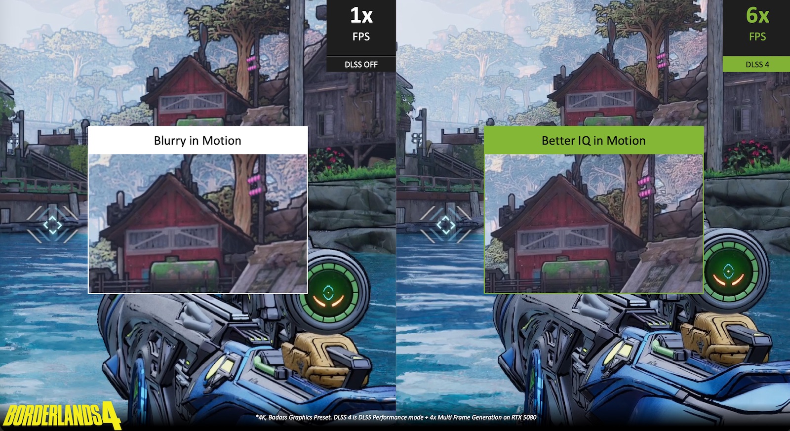 DLSS OFF vs DLSS 4