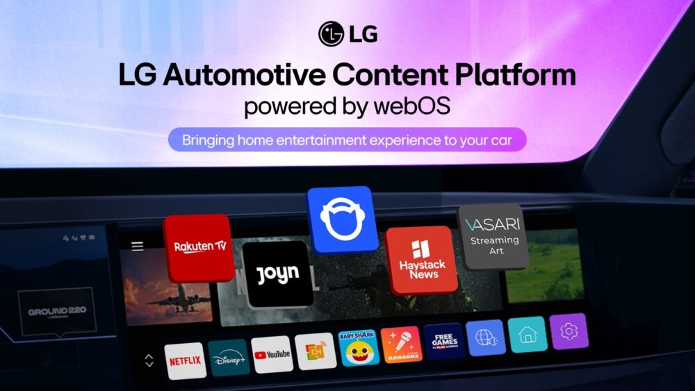 LG ACP Streaming Service Launch in Europe