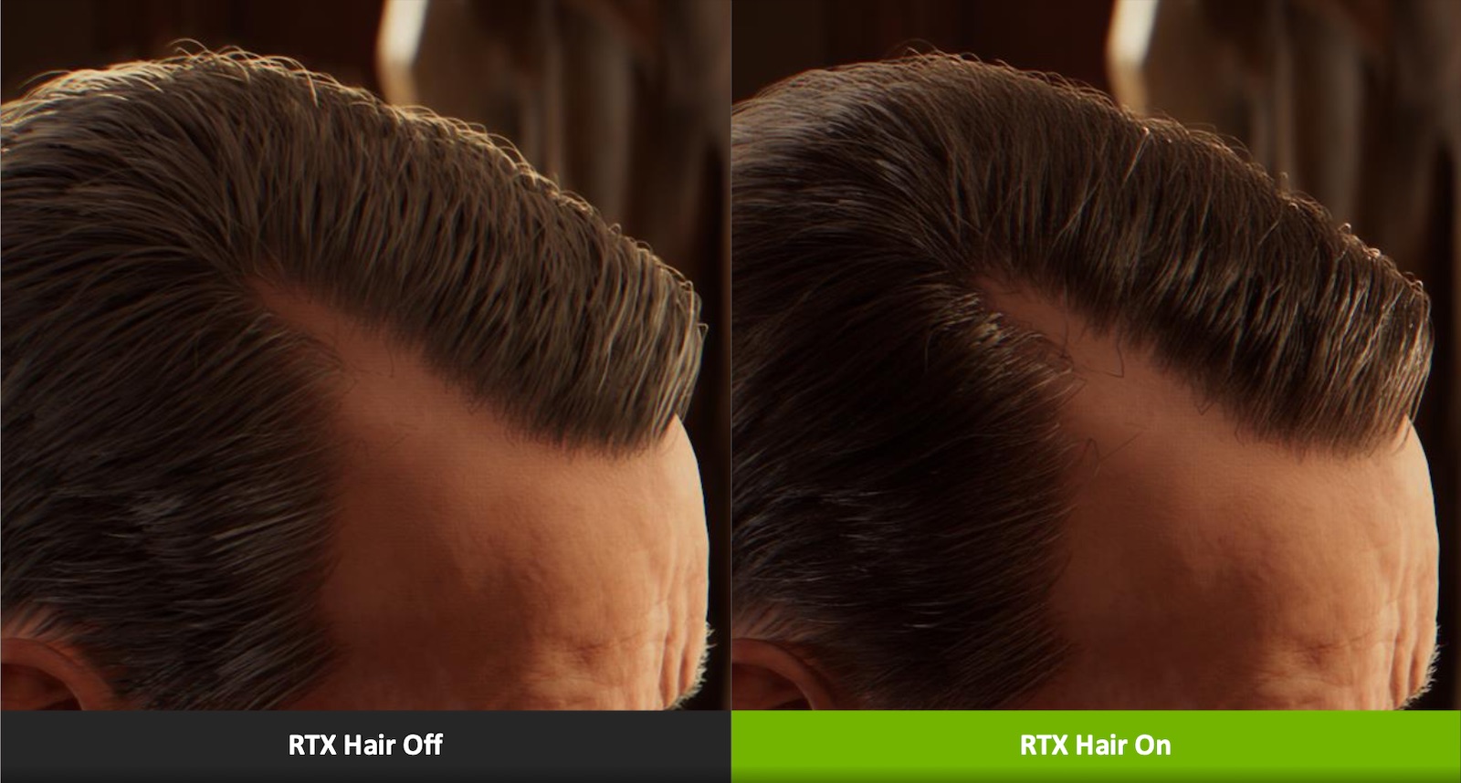 RTX Hair Comparison