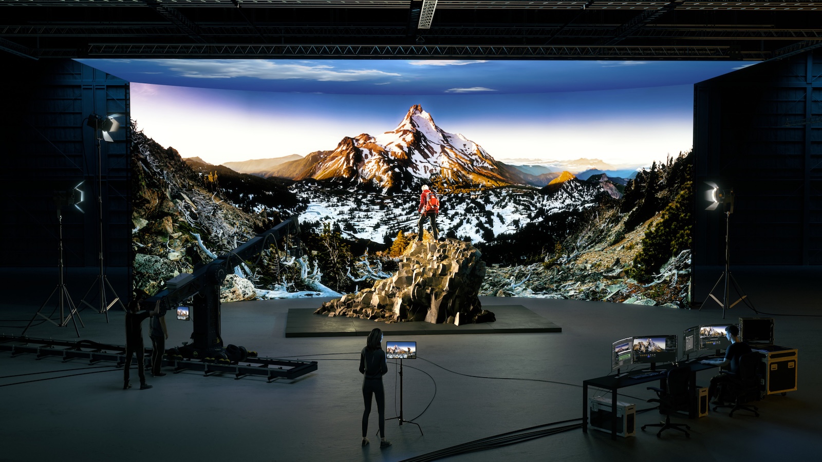 Sony Crystal LED CAPRI - Ściana LED do wirtualnej produkcji 1