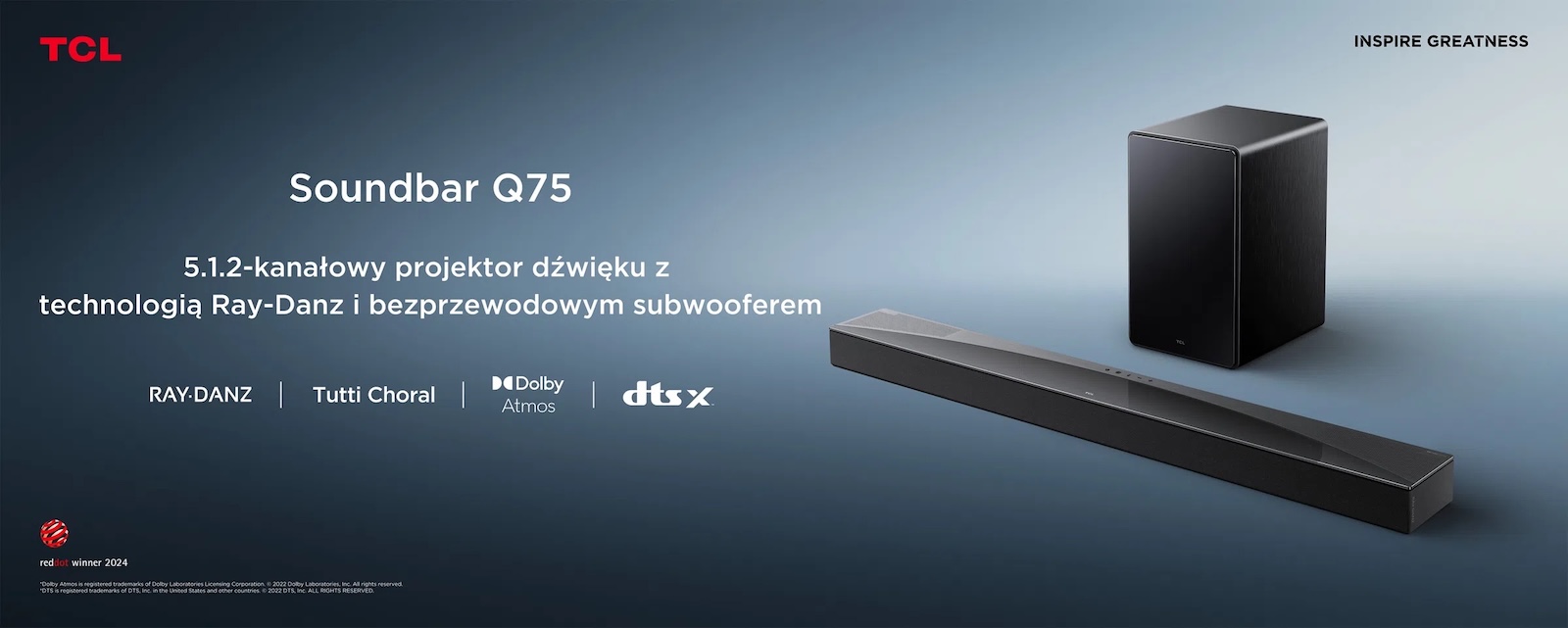 Soundbar TCL Q75