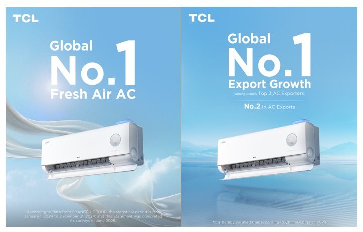 TCL liderem rynku klimatyzatorów Fresh Air i wzrostu eksportu