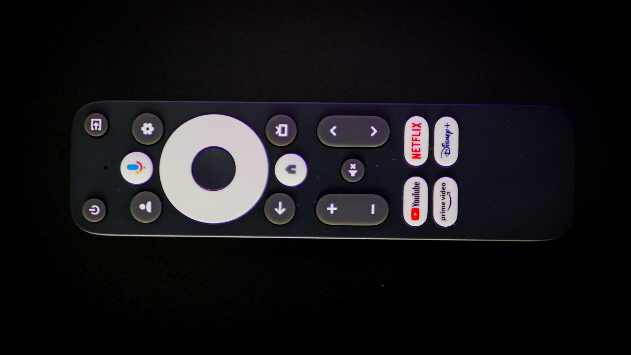 Pilot ZTE Android TV Box ZXV10 z przyciskami do aplikacji