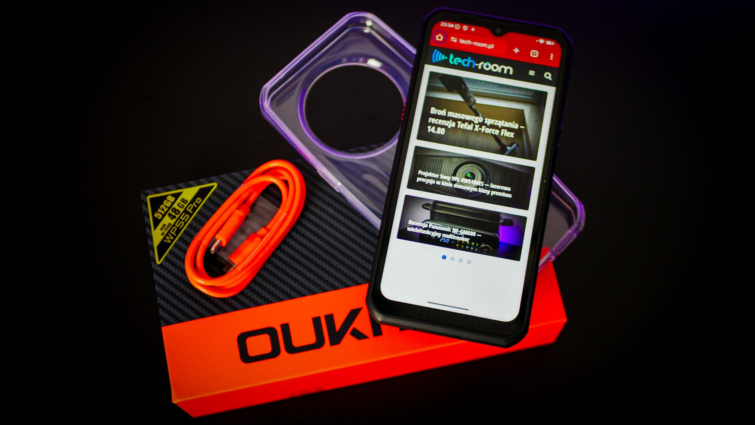 Oukitel WP55 Pro – wyświetlacz 6.6 cala 120Hz w terenie