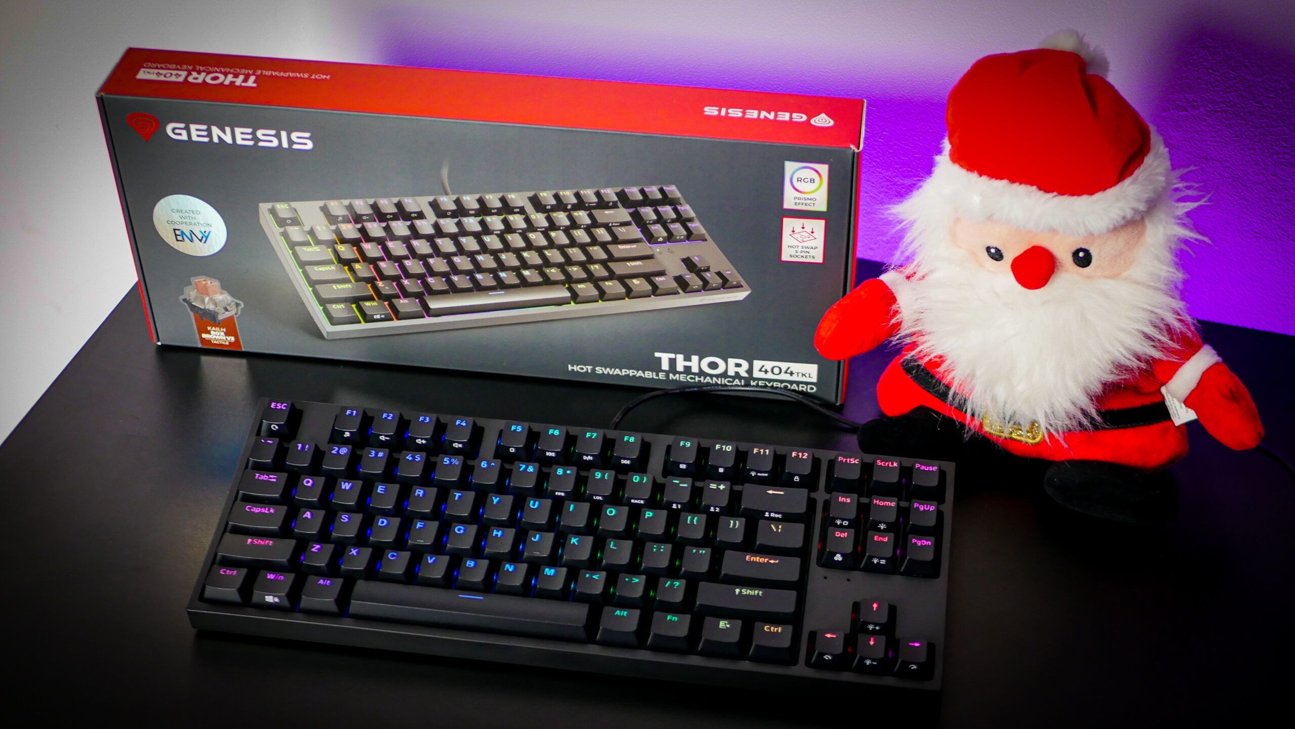 Genesis Thor 404 TKL klawiatura mechaniczna