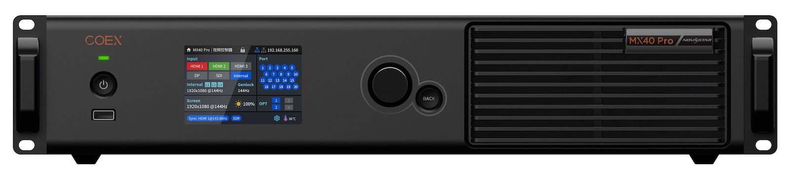 Sony Crystal LED S - Kontroler MX40 Pro