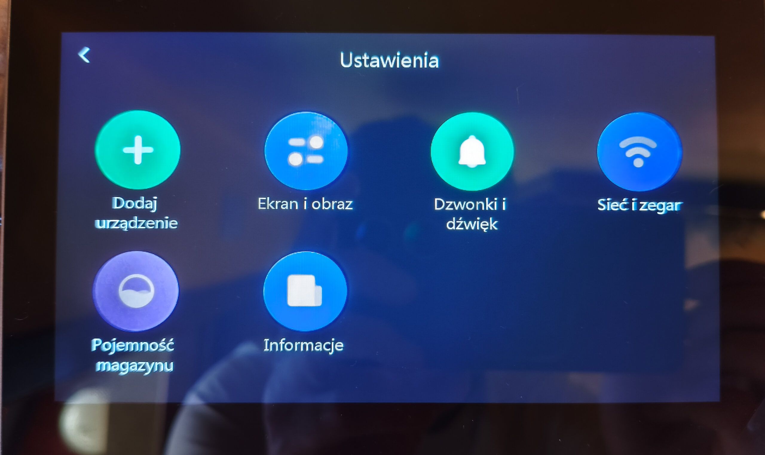 Sterowanie EZVIZ HP5 aplikacja mobilna na smartfonie