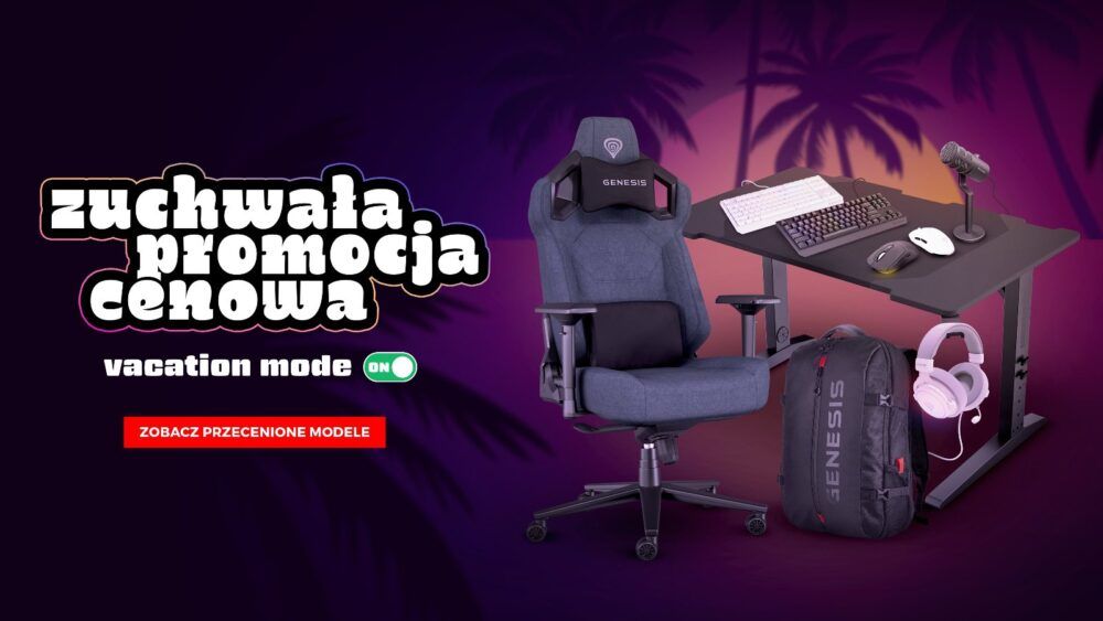 GENESIS uruchamia zuchwałą promocję na sprzęt gamingowy