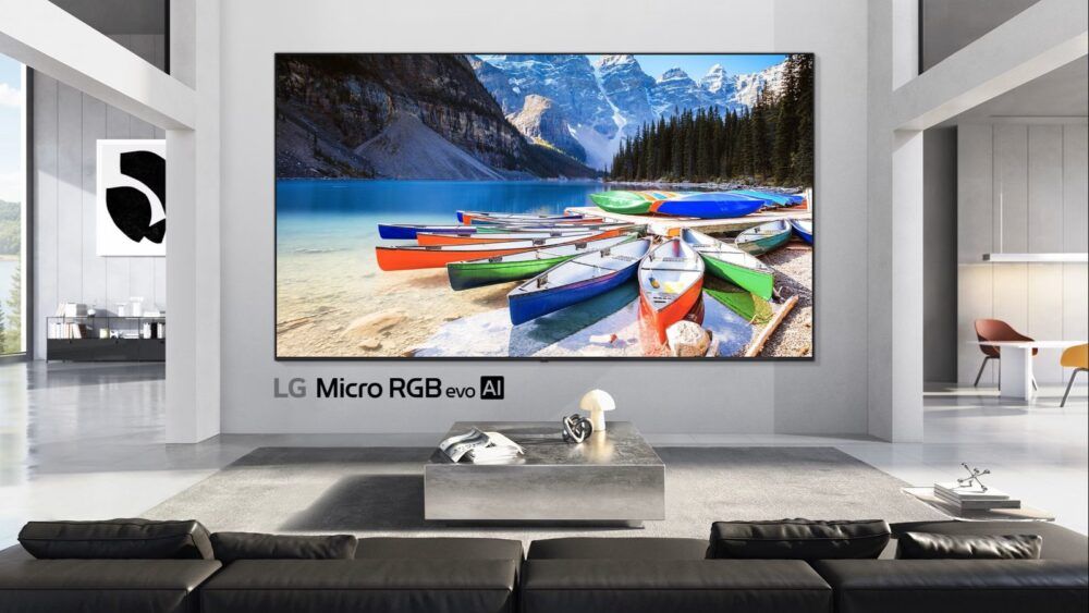 LG Micro i Mini RGB evo AI 2026 - nowe telewizory stawiają na precyzję kolorów i AI