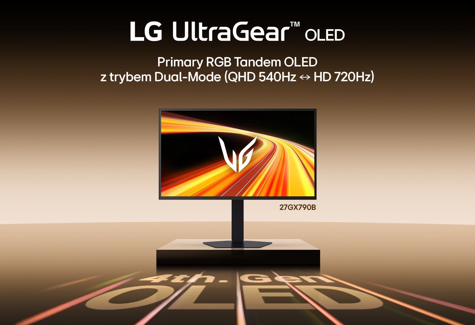 LG UltraGear 27GX790B - Mockup