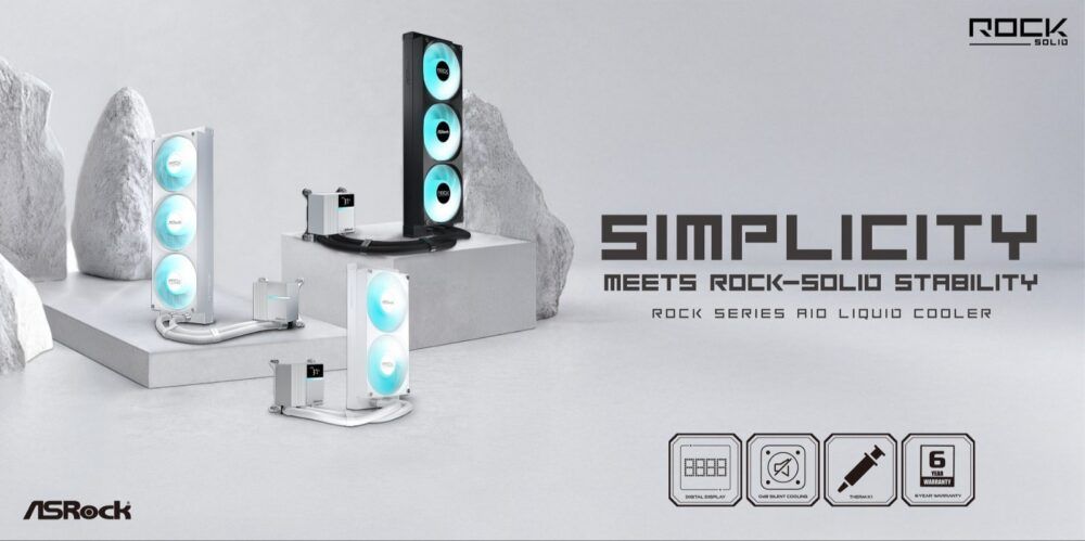 ASRock Rock Series - Nowe chłodzenia AIO dla praktycznych użytkowników