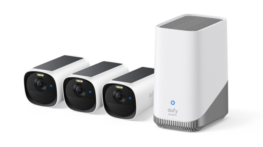 eufy Security - Bezprzewodowe kamery E40 Kit i C35 Solo na sezon urlopowy