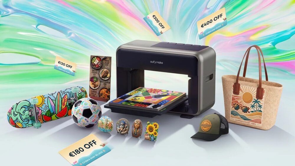 eufyMake E1 - Letnia promocja na druk UV dla małych firm