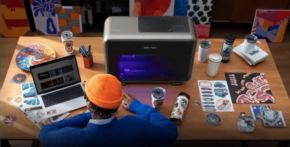 eufyMake E1 - Profesjonalny druk UV z teksturami 3D wkracza do domów