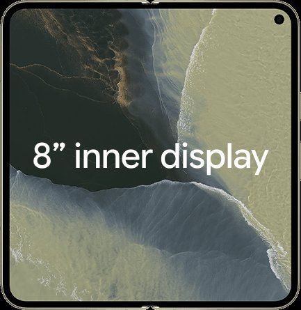 Google Pixel 11 Pro Fold - Rozłożony, front