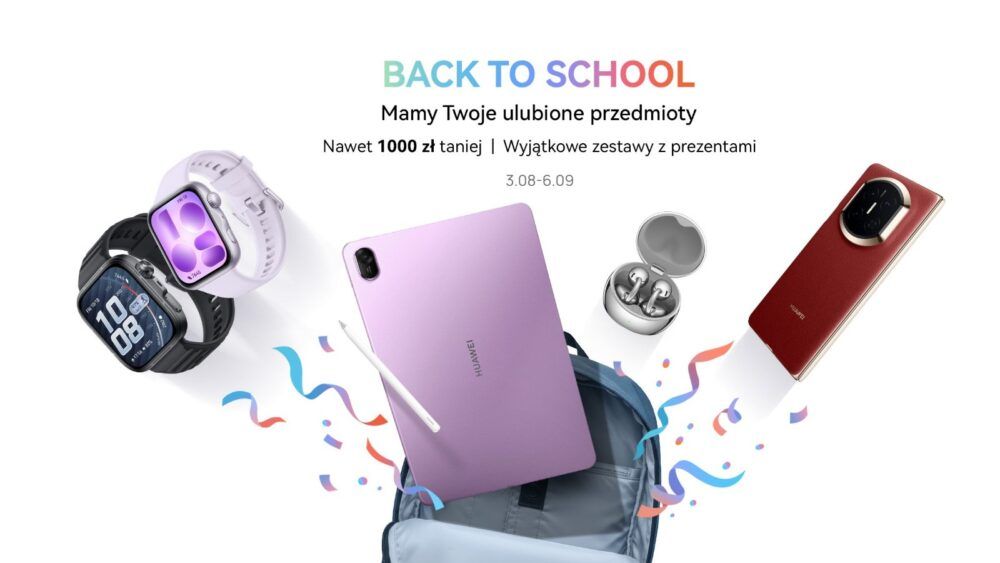 Huawei kusi promocjami na start roku szkolnego i akademickiego