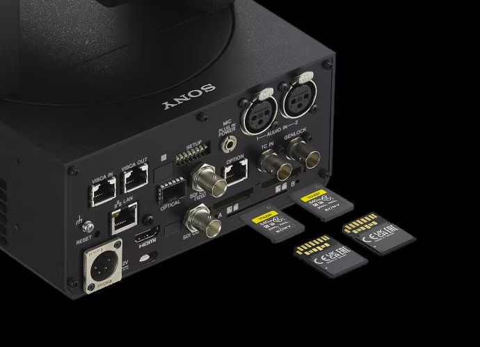 Kamera PTZ Sony BRC-AM7 - Porty