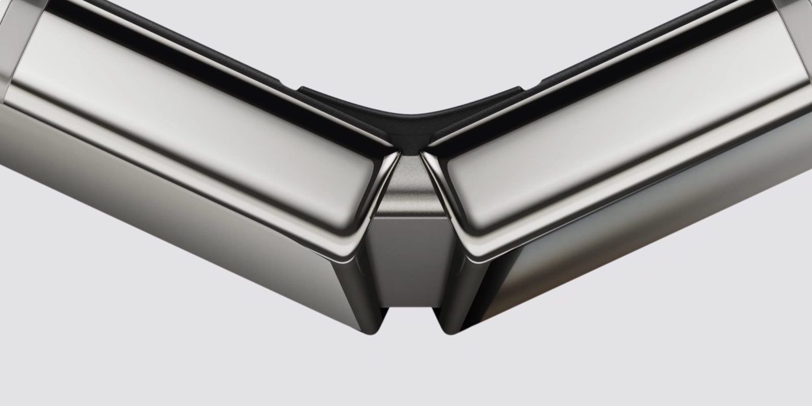 Apple iPhone Duo mechanizm zawiasu w zbliżeniu