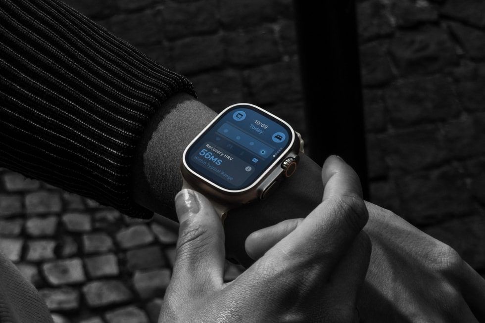 Apple Watch Ultra 4 wyświetla Recovery HRV