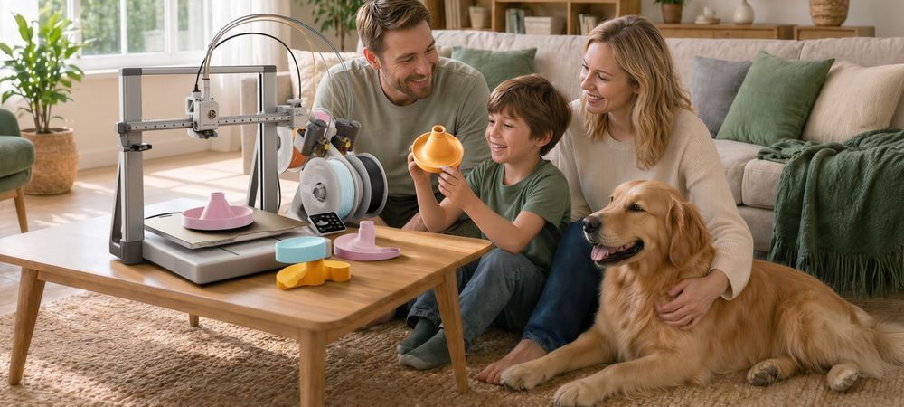 Filament stworzony z myślą o bezpieczniejszym drukowaniu 3D w domu (kadr 1)