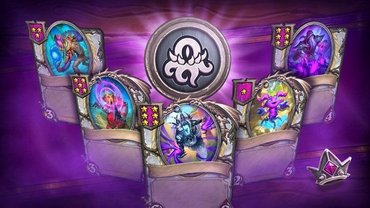 Hearthstone Rządy Czarnego Imperium karty z emblematem