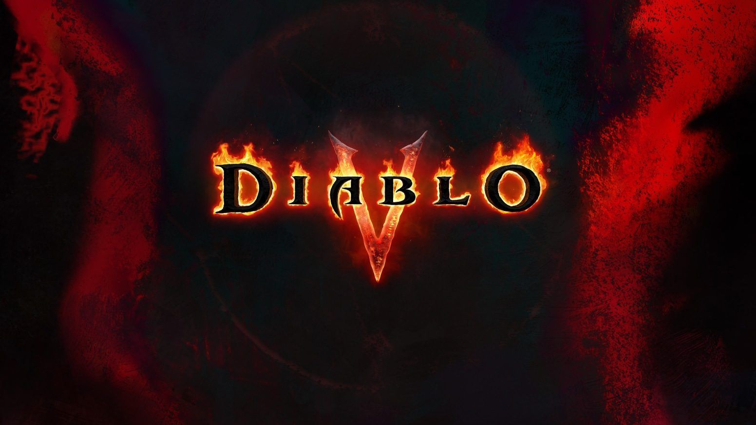 Ogniste logo Diablo V od Blizzard Entertainment