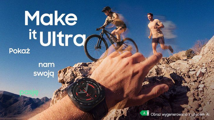 Samsung Make It Ultra - konkurs dla aktywnych z Galaxy Watch Ultra2 i 30 000 zł na sportowe marzenia