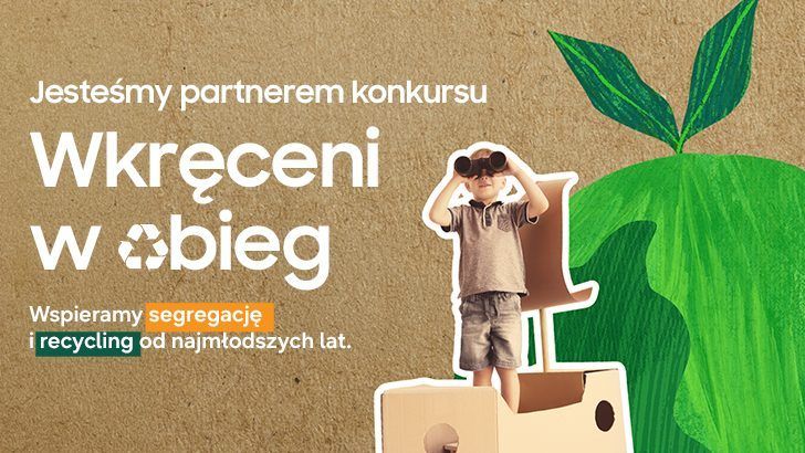 Wkręceni w obieg - Samsung wspiera edukację ekologiczną w polskich szkołach