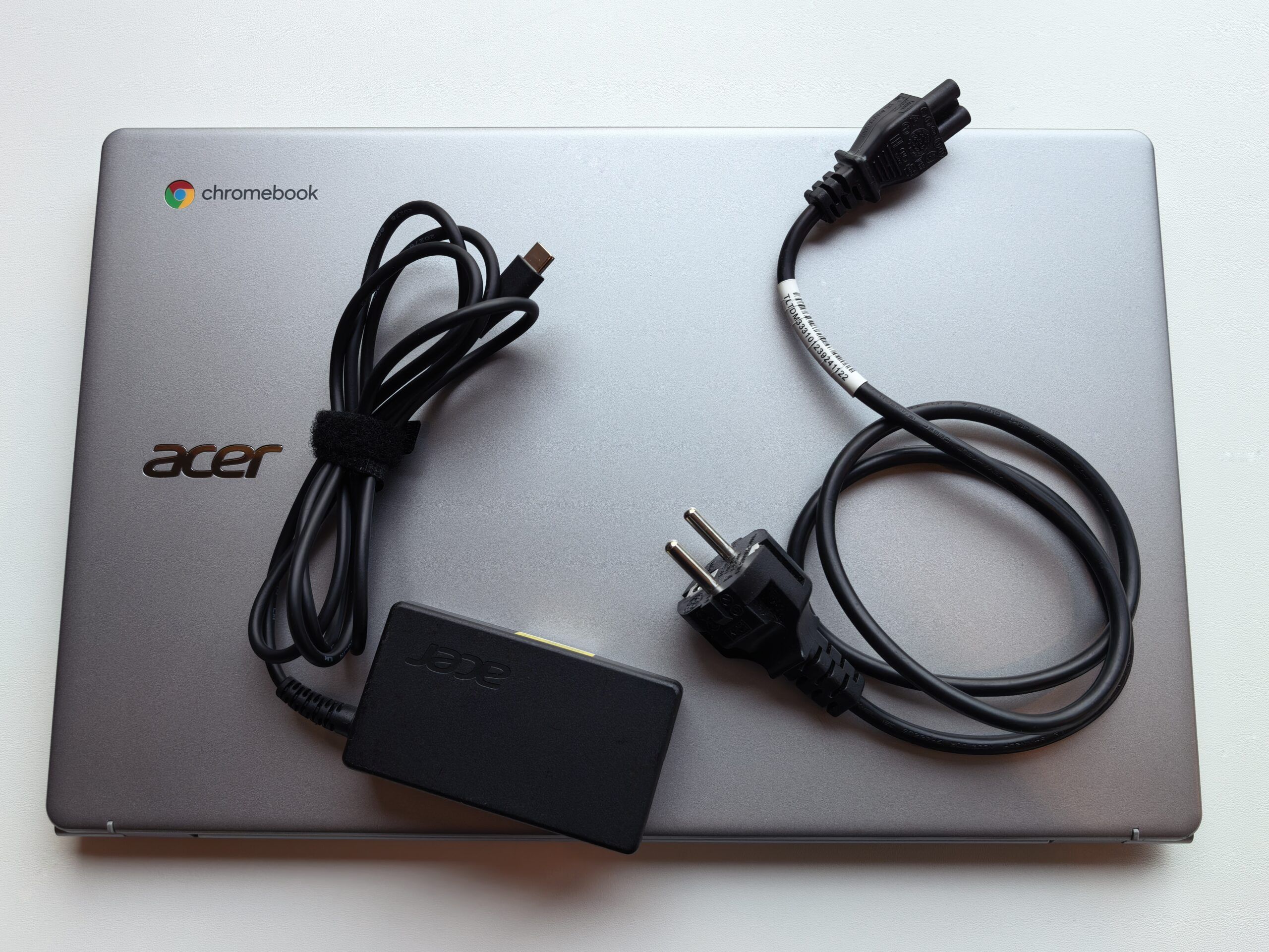 Acer Chromebook 315: zawartość pudełka