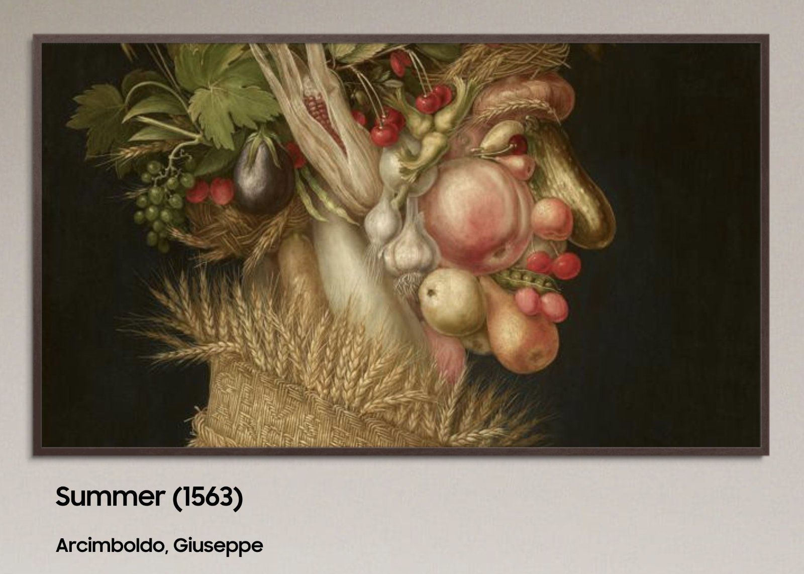 Obraz Summer Giuseppe Arcimboldo w Samsung Art Store