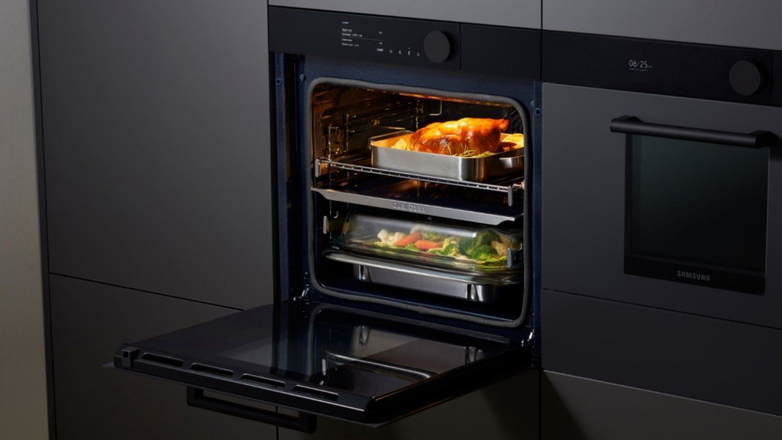Samsung Dual Cook piecze dwa dania jednocześnie