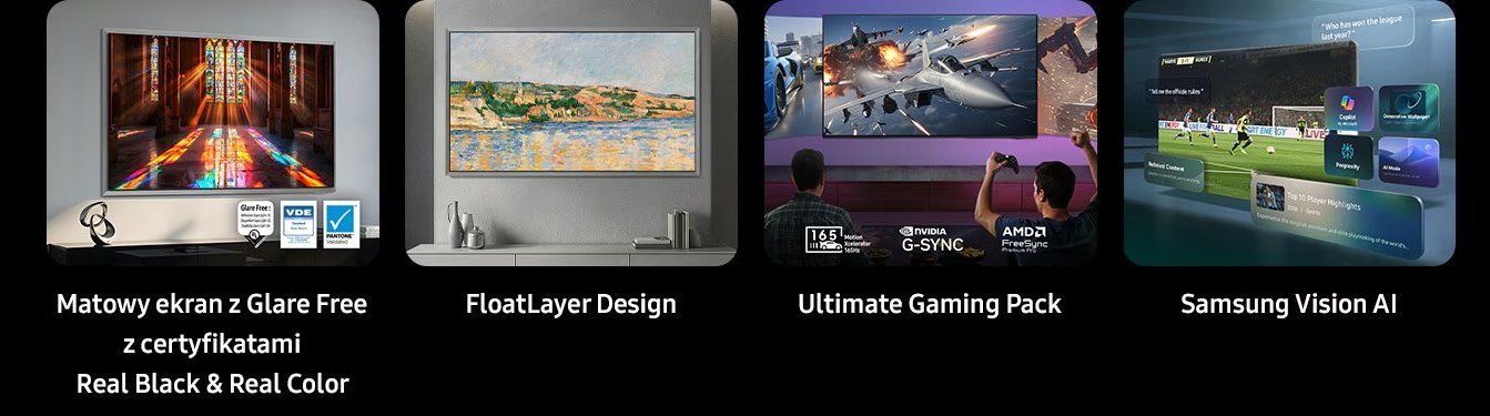 Samsung OLED S95H - Glare Free, gaming, AI