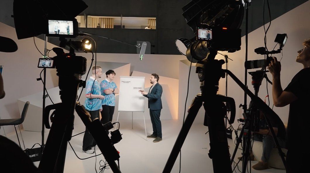 Zawodnicy EWC26 w studiu Sony Cinema Line